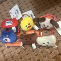 mojojojo モジョジョジョ マスコット付きヘアゴム6種セット