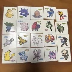 ポケモンパンシール　第一パン　ポケモンデコキャラシール　①