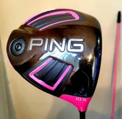 PING G ドライバー ピンク 、スペアシャフト、ヘッドカバー、レンチ 