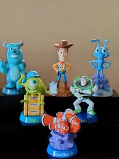 ファインディング　ニモ　フィギュア全6種セット WCF ピクサー　ディズニー ファインディング ニモ フィギュア全6種セット WCF ピクサー