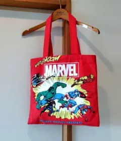 新品★MARVEL マーベル トートバッグ エコバッグ　アメコミ　キャラクターのサムネイル