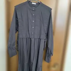 ITEMS URBAN RESEARCH グレー シャツワンピース