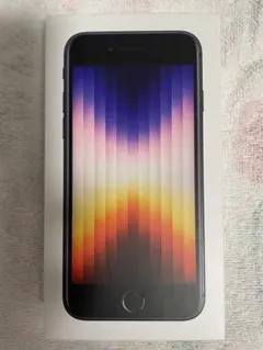 新品未使用 iPhone SE 第3世代 64GB ミッドナイト SIMフリー