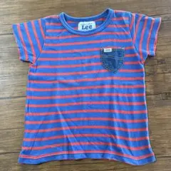 Lee ボーダー Tシャツ120cm デニムポケットのサムネイル