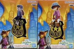 ズートピア2 モニタートップ フィギュア ジュディ ニック 全2種セット