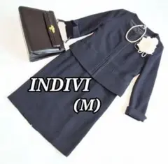INDIVI フォーマルワンピーススーツ　セットアップ　38(M) ジャケット