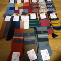 未使用ユニクロ×JWANDERSONヒートテックレギュラーソックス15点セット