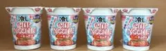 日清 冷しカップヌードル ピリ辛キムチ味 4個セット