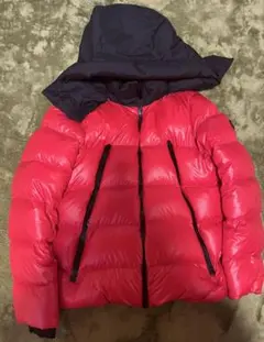 MONCLER ダウンジャケット レッド - メルカリ