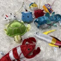 海の生き物 ぬいぐるみセット