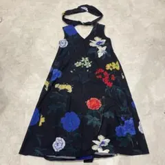 ダイアグラム　花柄フラワープリントワンピース