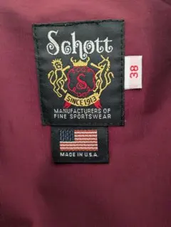 ！Schott 美品！641xxライダースジャケット 38のサムネイル