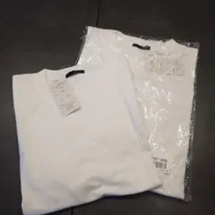 ベルーナ　Ranan 白長袖Tシャツ　２枚セット　タグ付き未使用品のサムネイル
