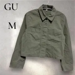 GU ミリタリージャケット M オリーブグリーン