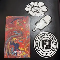 【⭐︎おまけ付き】FENDI ステッカー 3種セット