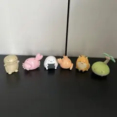 なんでもいきもの ミニフィギュア マスコット まとめ売り セリア 100均のサムネイル