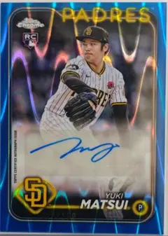 299枚限定】松井裕樹☆直筆サインルーキーカード - メルカリ