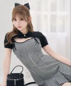 ミシェルマカロン シャツセットキャミワンピース - メルカリ