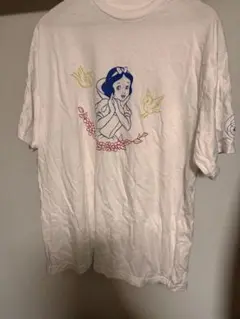 シークエル Tシャツ XL 24AW SSNOW WHITEプリントTシャツ