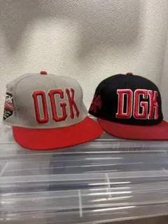 DGK snapback ベースボールキャップ 2点セットのサムネイル