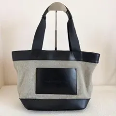 ALEXANDER WANG トートバッグ　キャンバスxレザー ブラックのサムネイル