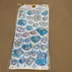 ぷくぷくあわわちゃん　メロウアクアリウムシール ウォーターシール