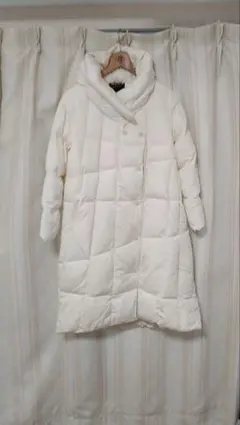 christian milada/コットン/防寒暴風ロング丈＆バーバリーマフラー