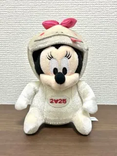 ディズニー☆お正月 2025 ミニー 巳年 干支 ぬいぐるみバッジ ぬいば