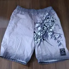 スプラッシュプリント サーフパンツ グレー系