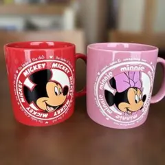 【新品】ディズニー ペアマグカップ 2個セット ミッキー＆ミニー
