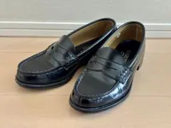 HARUTA ローファー 23cm EE ブラック 4514