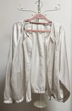 【untitled】シアーブルゾン【大きいサイズ】【美品】のサムネイル