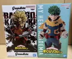 僕のヒーローアカデミア　緑谷出久　爆豪勝己　フィギュア　2点セット
