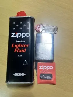 ジッポー ZIPPO オイルライター オイル 替え芯 石付き