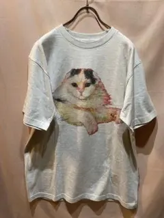 harapeco Neko Tee （Akubi）-ミックスグレー Mサイズ harapeco Neko Tee Akubi ミックスグレー L - メルカリ