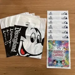 Disneyland ロサンゼルス ショップ袋 3枚セット