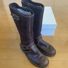 A can B ブーツブラウン　１８センチ　３０