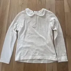 襟付き長袖Tシャツ