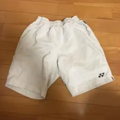 YONEX ホワイトパンツ Lサイズ ポケット付き
