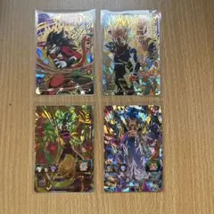 ドラゴンボールヒーローズ　カード4枚セット