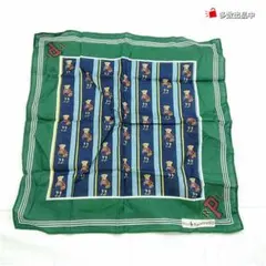 Polo Ralph Lauren ポロベア ハンカチ グリーン レディース