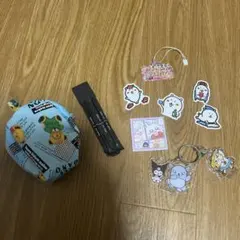 サンリオ　クロミ　ちいかわ　アクリルキーホルダー、ステッカーなどまとめセット