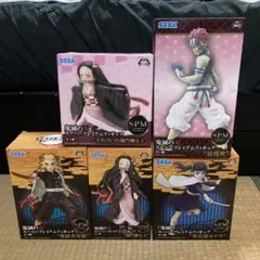 SEGA 鬼滅の刃 SPM プレミアムフィギュア 5体セット　新品未開封