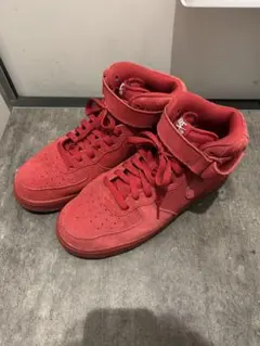 NIKE AIR FORCE 1 MID 07 レッド 27.5cm