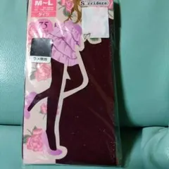 Sorridere ラメ無地 タイツ 75デニール M-L