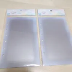 【クーリア】 はってはがせる とうめいシールシート　リフィル シール台紙