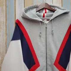 HB22☆チャンピオン☆リバースウィーブ☆ジップアップパーカー☆刺繍ロゴ☆XL