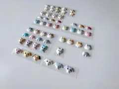 ⑺平成レトロ　シール　動物いろいろ　ぷっくり