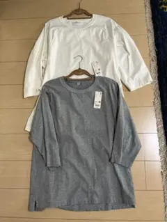 UNIQLO 七分袖 Tシャツ XL 2枚