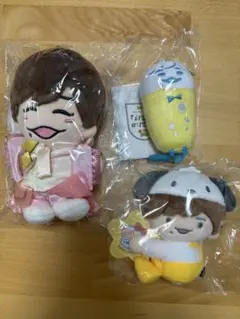 なにわ男子・長尾謙杜ぬいぐるみセット3点セット